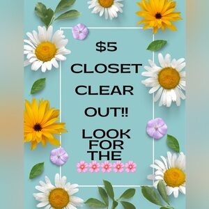 Closet Clear Out!!